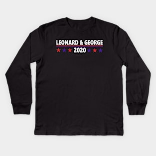 Leonard & George Kids Long Sleeve T-Shirt